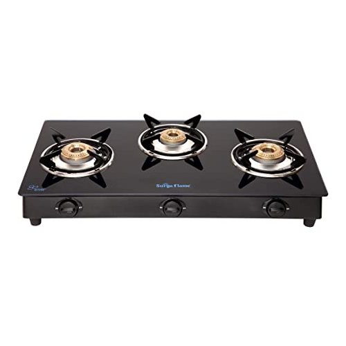 surya aksh gas stove 3 burner